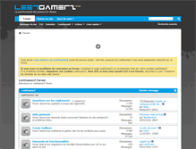 Tablet Screenshot of forum.leetgamerz.net